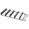 5 Tier Nail Polish Rack Organizer Wall Mounted Cosmetic Display Holder Black