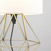 Pair OF Table Lamp 40cm Modern Bedside Lamps Shade Wire Cage Lounge Light Copper