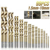 99pc Cobalt Drill Bits Set for Stainless Steel Metal HSS-Co Cobalt Bit Titanium