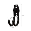 2Pcs Large Heavy Duty Storage U-Hooks Bike Ladder Wall Mounted Hanging Brackets