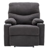 Electric Recliner Chair Sofa TV Armchair Cinema Chair with 2 Cup Holders Grau