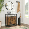 Vintage Sideboard, Storage Cabinet, Kitchen Cabinet with Glass Surface LSC013B01