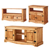 Panana TV Stand Cabinet TV Media DVD Unit Solid Pine Wood Mexican Furniture New