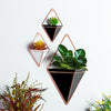 Wall Hanging Flower Plant Pots Geometric Art Decorative Basket Vase Planter Box