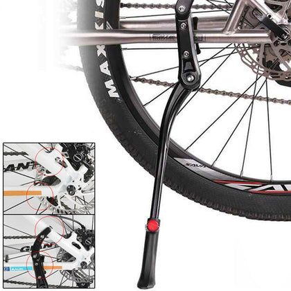 Heavy Duty Mountain Adjustable Bike Bicycle Cycle Prop Side Rear Kick Stand Kit