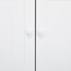 Mondeer Tall & Midi Bathroom Cabinets Cupboard MDF with Drawer Kitchen White