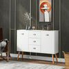 Sideboard Cupboard Living Room Hallway Home 3 Drawers 2 Doors White Space Saving