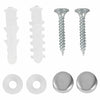 15 Hooks Coat Clothes Door Holder Rack Hook Wall Mounted Hanger Stainless Steel