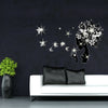 Walplus Wall Sticker Beauty Lady with Swarovski Crystal Bedroom Home Decorations