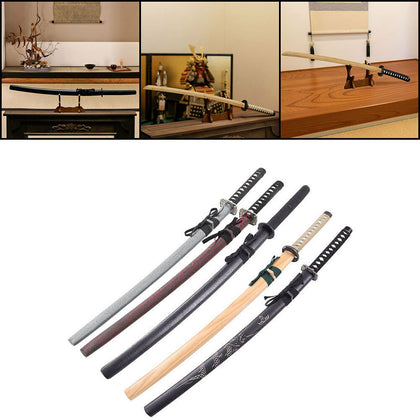 Martial Arts Bokken Wooden Japanese Kendo Katana Training Aid Cosplay Photo Prop