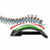 NEW 3 Level Magic Back Spine Lumbar Support Muscle Stretcher Acupuncture Relief