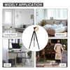 HOMCOM Livingroom Tripod Floor Lamp Lighting Vintage Studio Dome Shade Retro