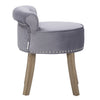 Scrollback Velvet Button Dressing Table Chair Vanity Stool Piano Stools Bedroom