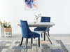 Windsor Tufted Studded Velvet Dining Accent Chair Victoria Door Knocker 1/2/4/6