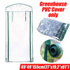 4 Tier Greenhouse Cover Garden Plant Replacement Covers Clear PVC 69X49X155cm