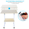 Notebook Desk Adjustable Portable Laptop Table Trolley Sofa Bed Tray Computer UK