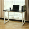 Computer Home Desk Office PC Laptop Writing Table Workstation Study Wood Metal