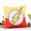 18" Marvel Pillow Case Super Hero Cushion Covers Sofa Cotton Linen Square Sofa