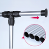 Double Rail Clothes Hanging Display Stand Shoes Rack With Wheels Adjustable UK