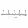 15 Hooks Coat Clothes Door Holder Rack Hook Wall Mounted Hanger Stainless Steel