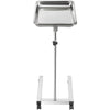 Mayo Stand Mayo Traywith Adjustable Height 32-51in for Laboratory Salon