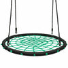 100cm Large Hanging Tree Swing Nest Seat Metal Frame Backyard Playground