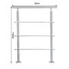 Stainless Steel Hand Rail Balustrade 0-3 Cross Bar Home Garden Safety Stair Rail