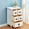 Vintage Retro Sideboard Cabinet 5 Chest Drawers Cupboard Mid Century Solid Wood