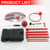 Portable Basketball Backboard Hoop Net Set Outdoor Basketball Stand with Ball UK