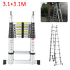 2m/3.2m/5m Ladder Aluminum Alloy Multi-Purpose Climb Telescopic Extendable Step