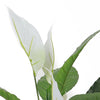 90cm Artificial Peace Lily Potted Tree Fake Flower Outdoor Garden Plant Home UK
