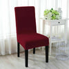 4/6/8PCS Dining Chair Seat Covers Slip Stretch Wedding Banquet Party Removable