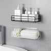 Shower Rack Shelf Bathroom Corner Storage Organiser Basket Suction Shelf Tidy