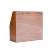 Solid Wooden Shelves Storage Cabinet Wall / Desktop Toys Plant Display Organiser
