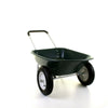 2 Wheel Wheelbarrow Large Heavy Duty Garden Plastic Wheel Barrow Cart 150KG 80L