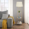 Modern Tall Pole Floor Lamp Standing Reading Light Marble Accent Furniture Light