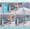 Bathroom Taps Set Basin Sink Mixer Bath Filler Shower Dual/Single Lever Handheld
