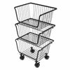 Large 3 Tier Kitchen Fruit Vegetable Holder Storage Trolley Basket Rack UK