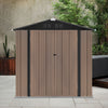 Garden Shed Metal Pent/Apex Roof 5 x 3, 6 x 4, 8 x 6 Outdoor Tool Storage House