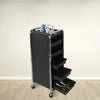 6 Layer Barber Hairdressing Beauty Salon Trolley Chrome Frame Storage Cart UK
