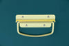 Beautify Storage Trunk Teal Metal Gold Hardware Stackable Vintage Lockable Chest