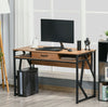 Industrial Computer Desk Office Laptop Pc Workstation Writing Study Table Drawer