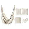 Garden Hammock Chair Hanging Swing Seat Cotton Rope Net W/ Outdoor Home Decor UK