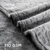 Fleece Blanket Large Sofa Throw Soft Warm Faux Fur Mink Double & King Size