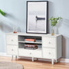 TV Stand Cabinet TV Unit Bench Storage Cabinet with Drawer Shelf for Living Room