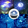 LED Rotating Light Projector Star Moon Sky Room Night Mood Lamp Light Baby Kids