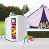 10L Mini Fridge Table top Portable Refrigerator Cooler & Warmer Bedroom Ice Box