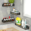 Wall Mounted Kitchen Bathroom Storage Shelf Spice Rack Shower Caddy Organizer