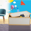 Wooden Toy Box Storage Unit Childrens Kids Chest Toyboxes Strong Toybox