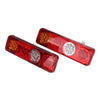 Pair 12V Rear Tail Brake Lights Lamp Function Trailer Caravan Truck Lorry 36 LED